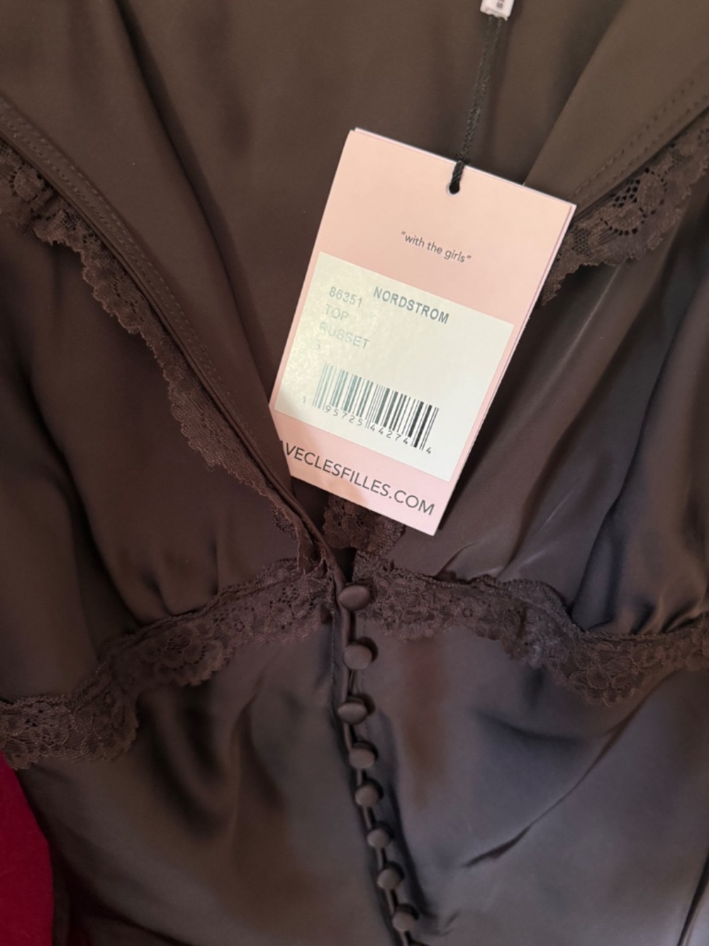 Strapless blouse - Picture 2 of 2